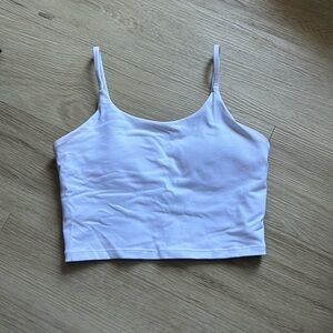 White workout top